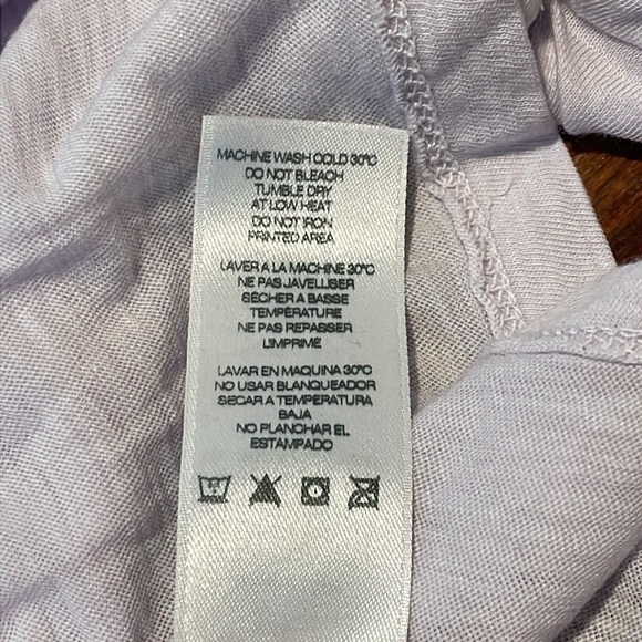 Sundry Women’s Light Purple Short Sleeve Shirt Size 1 Small - Picture 5 of 6